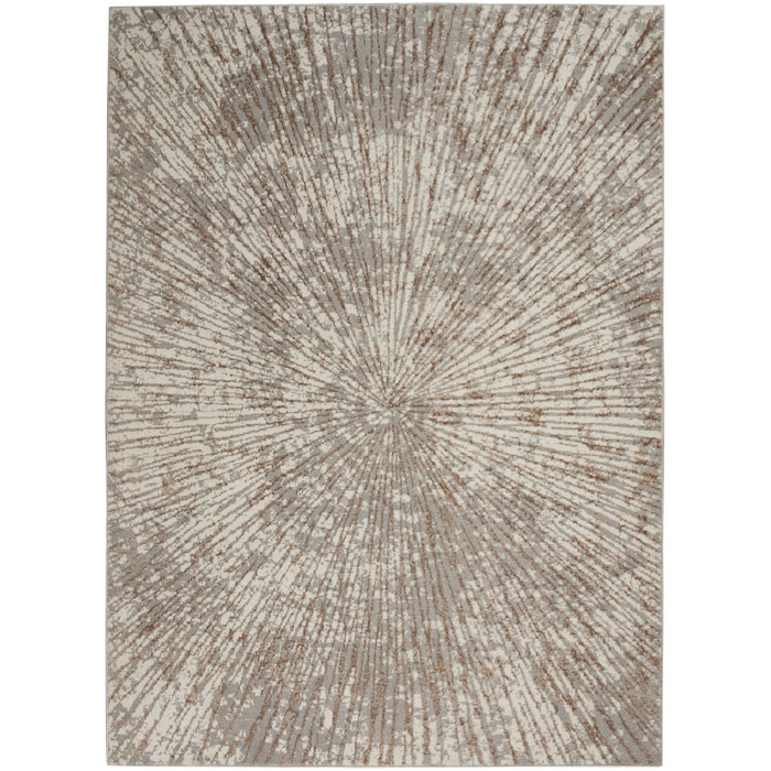 InspireMeHomeDécor Abstract Gray Area Rug & Reviews Wayfair